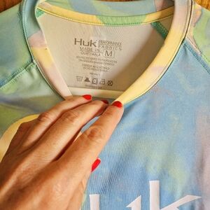 NWT Huk Fishing Tie Dye